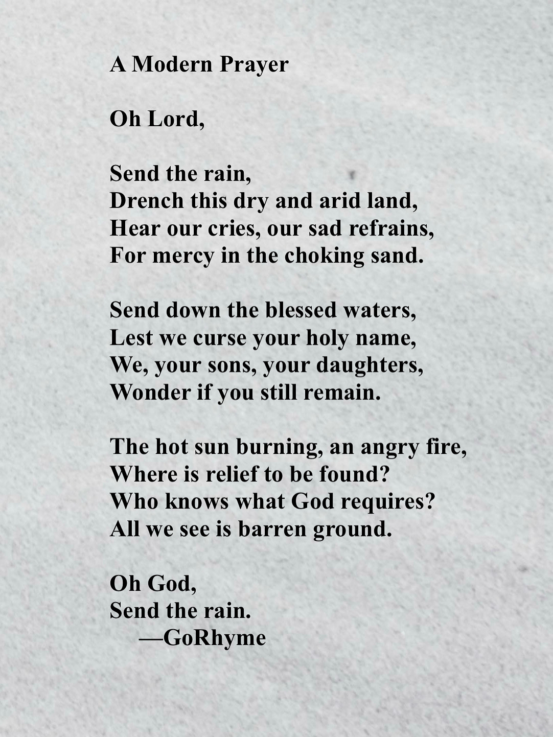 Poetry by Kelly Gray