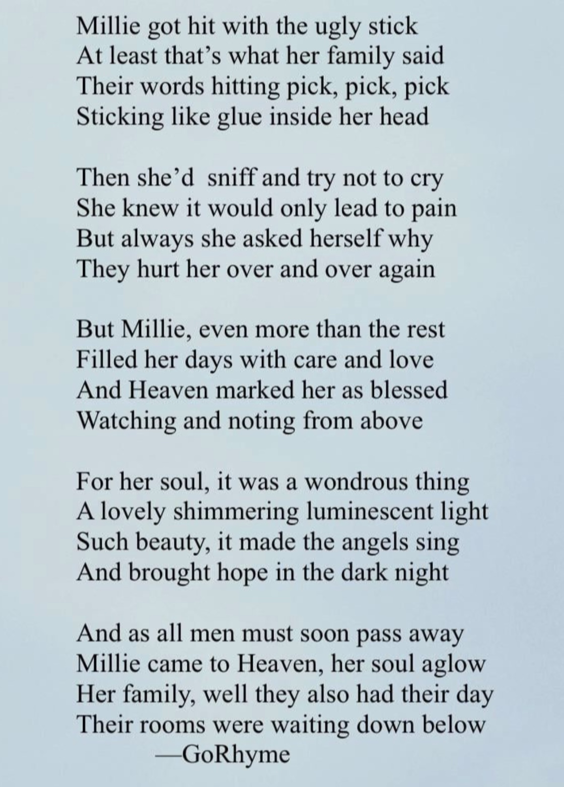 Poetry by Kelly Gray