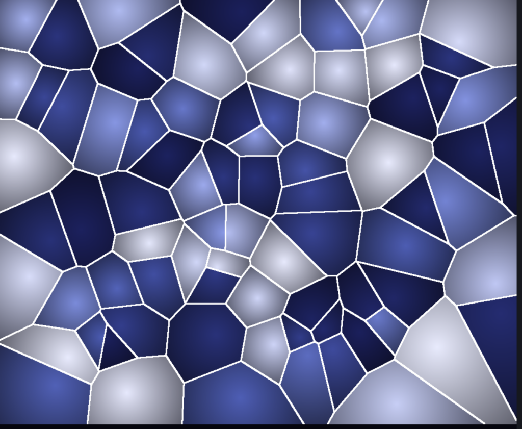 Voronoi Art Patterns
