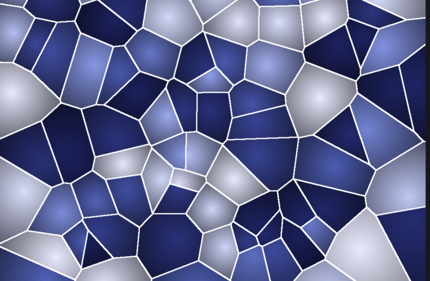 Voronoi Art Patterns
